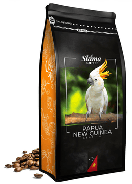 shumee Kavna zrna 1 kg Papua Nova Gvineja 100% Arabica Fresh za espresso aparat + brezplačno