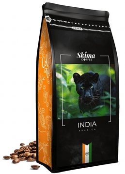 shumee Kavna zrna 1kg Indija 100% arabica, sveže pražena za espresso aparat + gratis