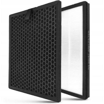 shumee Komplet filtrov za čistilec Linbox H13 hepa filter + oglje