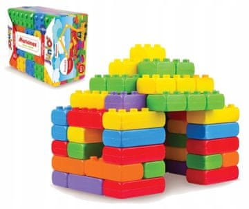 MARIOINEX Marioinex poljske kocke Junior kocke 60 kosov