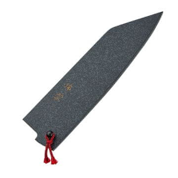 shumee Saya Kanetsugu Zuiun Kiritsuke 18 cm črna