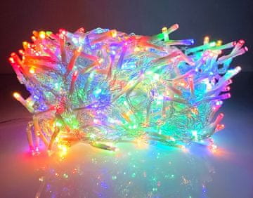 shumee Svetlobna zavesa StarryLights 600 LED girlanda - večbarvna, povezljiva