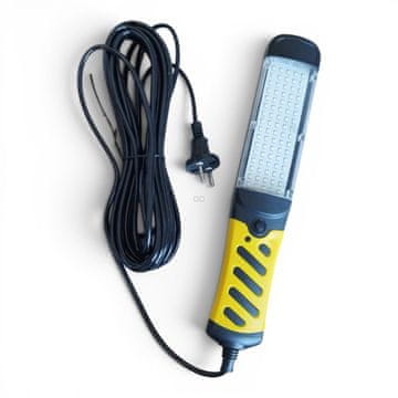 shumee Močna delavnica svetilka 80 LED magnet 10 m kabel 230 V magnetni kavelj