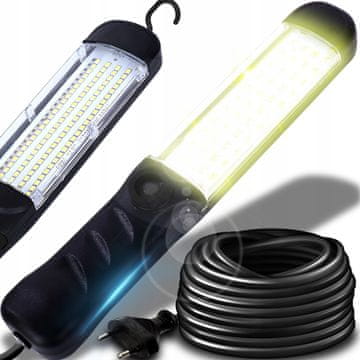 Retoo Delavnica LED svetilka z magnetom HAK 120 LED 10M