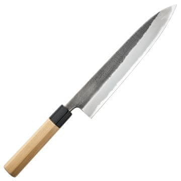 shumee Toshihiro Wakui Gyuto 24 cm Nashiji Shirogami #2