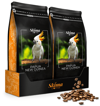 shumee Kavna zrna 1kg x2 Papua Nova Gvineja 100% Arabica za espresso aparat + gratis