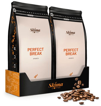 shumee Kavna zrna 1kg x2 Perfect Break 100% Arabica Sveže pražena + gratis
