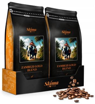 shumee Kavna zrna 1kg x2 Zambezi Gold Blend (omejena izdaja) za aparat + gratis