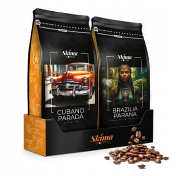 shumee Kavna zrna 1kg x2 kubanska parada/brazilska parana Svež espresso + gratis