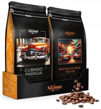 shumee Kavna zrna 1kg x2 Havana Classic Blend/Cubano Parada za espresso aparat + gratis