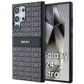 DKNY Ovitek za Samsung Galaxy S24 Ultra dkny usnjen, črn