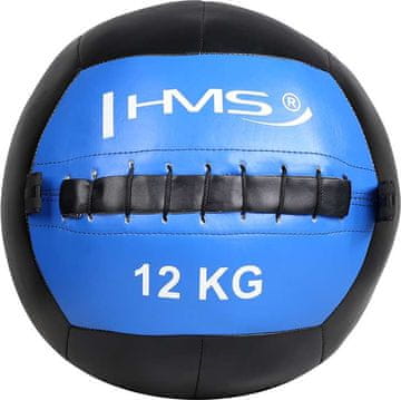 shumee Stenska žoga 12 kg HMS težka vadbena žoga, crossfit, za mete ob steno, moč.
