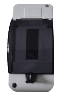 shumee 1x3 nadometna modularna razdelilna omarica N+PE z dimno loputo IP30 Karlik OB-3ZZK