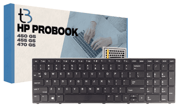 shumee Tipkovnica za prenosnik HP ProBook 450 G5 455 G5 470 G5 LED osvetlitev ozadja
