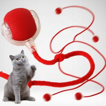 shumee Igrača za pobeg žoga ZA MAČKO PSA interaktivna električna vibracijska LED
