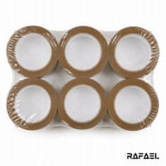 Smart Rafael pakirni trak 48 mm PP rjav 45 m akril 1 kos za pakiranje v kartone