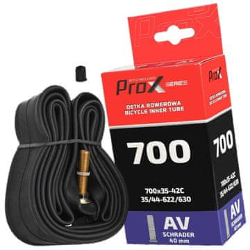 PROX Kolesarska zračnica 28 700x 35/38/40/42 AV avto 40 mm prox polni navoj