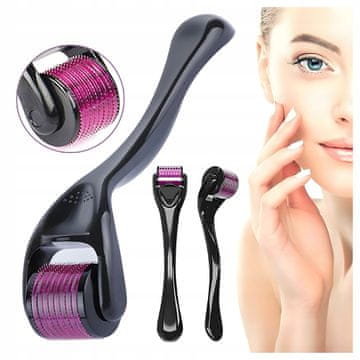 shumee Derma Roller valjček za mezoterapijo 540 igel za obraz in telo 0,5 mm