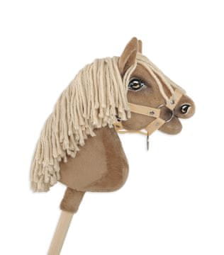 shumee Univerzalna ovratnica za konje A4 in A5 velikosti Hobby Horse - bež