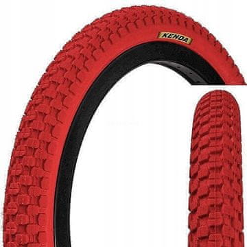 shumee Pnevmatika 20x2.125 rdeča Kenda K905 Krad BMX Dirt Jump (57-406)