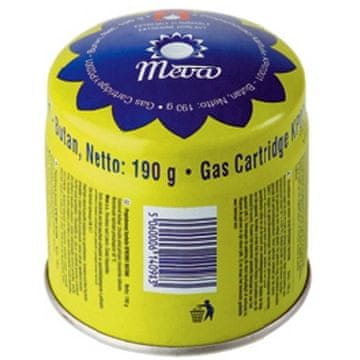 Meva Plinovna kartuša za plinski gorilnik – z odprtino, 190 g