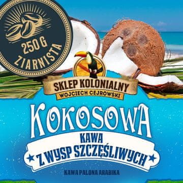 shumee [Ugasnjena] Kokosova kava z otokov Fortunate 250 g celih zrn