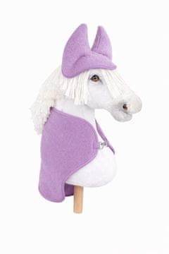 shumee Komplet Hobby Horse A3: flis preproga + glušniki - vijoličen