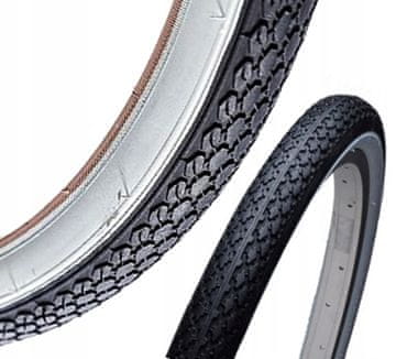 Vee Rubber VEE gumijasta kolesarska pnevmatika 26 x 1,75 bela BOK city