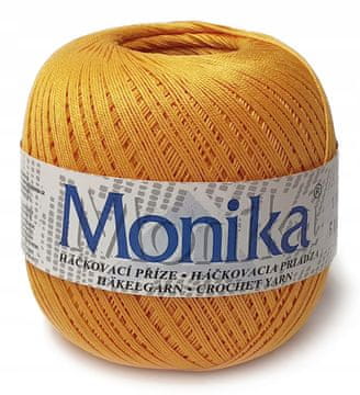 shumee Monika bombažna vrvica, podobna maxi, 550 m, oranžna, 1284