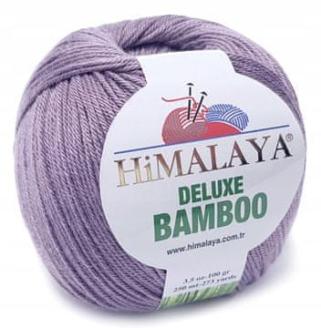 shumee Bambusova bombažna bambusova preja 100g KOL vijolična 40