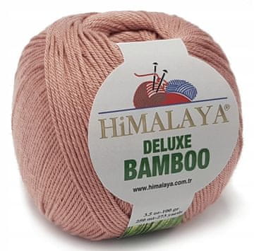 shumee Bambusova bombažna bambusova preja 100g KOL marelična 43