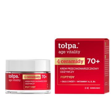 shumee Tołpa Age Vitality hranilna krema proti gubam 70+ 50 ml