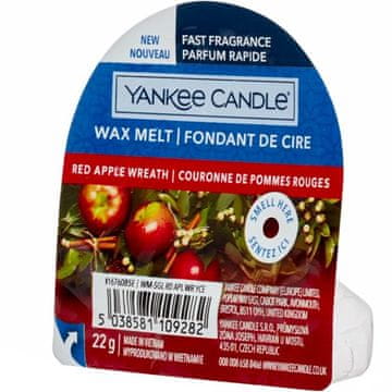 Yankee Candle Sveča Yankee Candle Red Apple Wreath - nov dišeči vosek