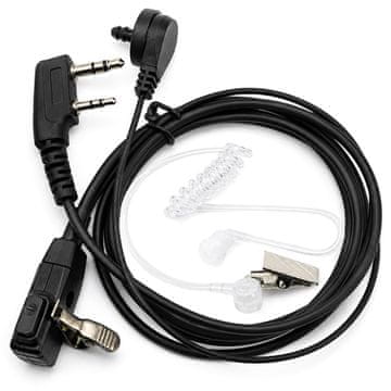 Baofeng Slušalke K 2-PIN za Baofeng UV-5R 888S UV-82 FBI-Style