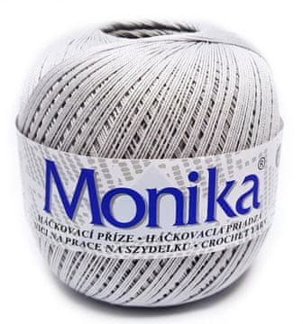 shumee Monika bombažna vrvica maxi 100g. 550m pepelaste barve