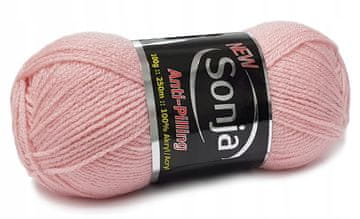 shumee NOVO sonja 100% akrilni puder proti lupkanju roza 2861