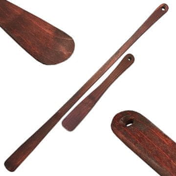 shumee Leseni komplet ročajev za čevlje 27 cm 64 cm mahagoni