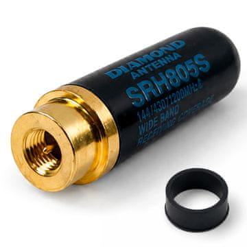 Baofeng Diamantna antena SRH805S SMA-M dvopasovna kratka 5 cm