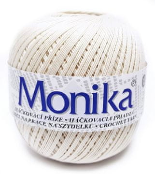 shumee Monika bombažna vrvica, kot maxi, 100 g, 550 m, ecru