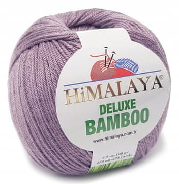 shumee Bambusova bombažna bambusova preja 100g KOL sivka 34