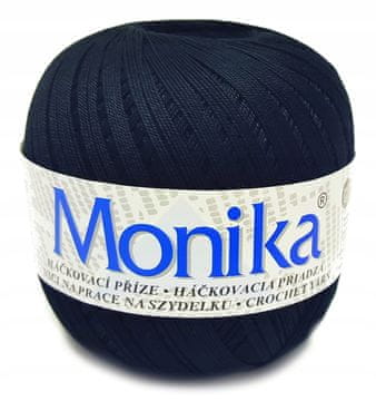 shumee Monika bombažna vrvica, maksi, 100 g, 550 m, črna