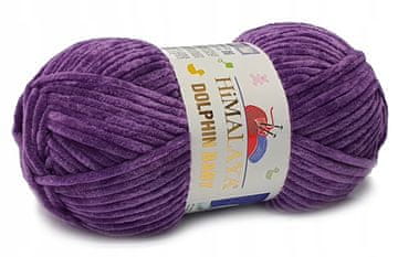 shumee Himalaya debela preja delfin baby vijolična 80340
