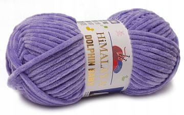 shumee Himalaya debela preja delfin baby vijolična 80364