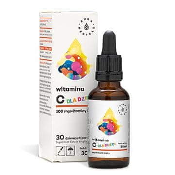 Aura Herbals Aura Herbals kapljice vitamina C za otroke 30 ml
