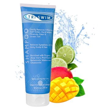 shumee Triswim šampon po bazenu [limeta/mango], 251 ml