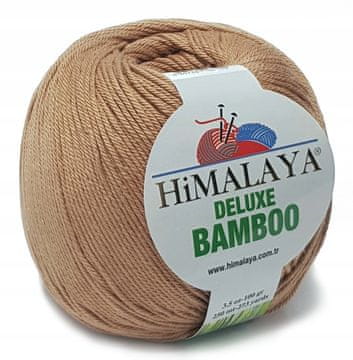 shumee Bambusova bombažna bambusova preja 100g bež 22