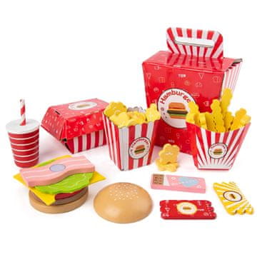 shumee Lesen set za Happymeal - burger s krompirčkom