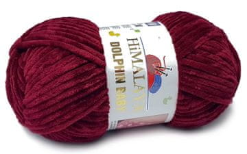shumee Himalaya debela preja delfin baby bordo 80322