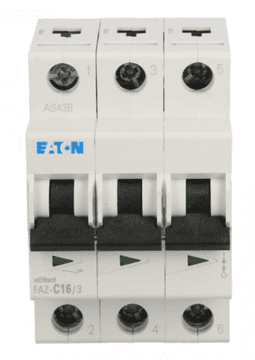 Eaton Odklopnik 3P C 16A 15kA AC FAZ C16/3 278873