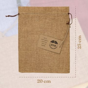shumee Juta vrečka 25x20cm (5 x barvna)
